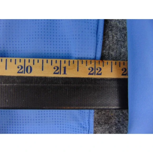 Sea Island Quarter Zip Pullover Mens Med Blue Camo Peter Millar Golf Sporty - Picture 7 of 10